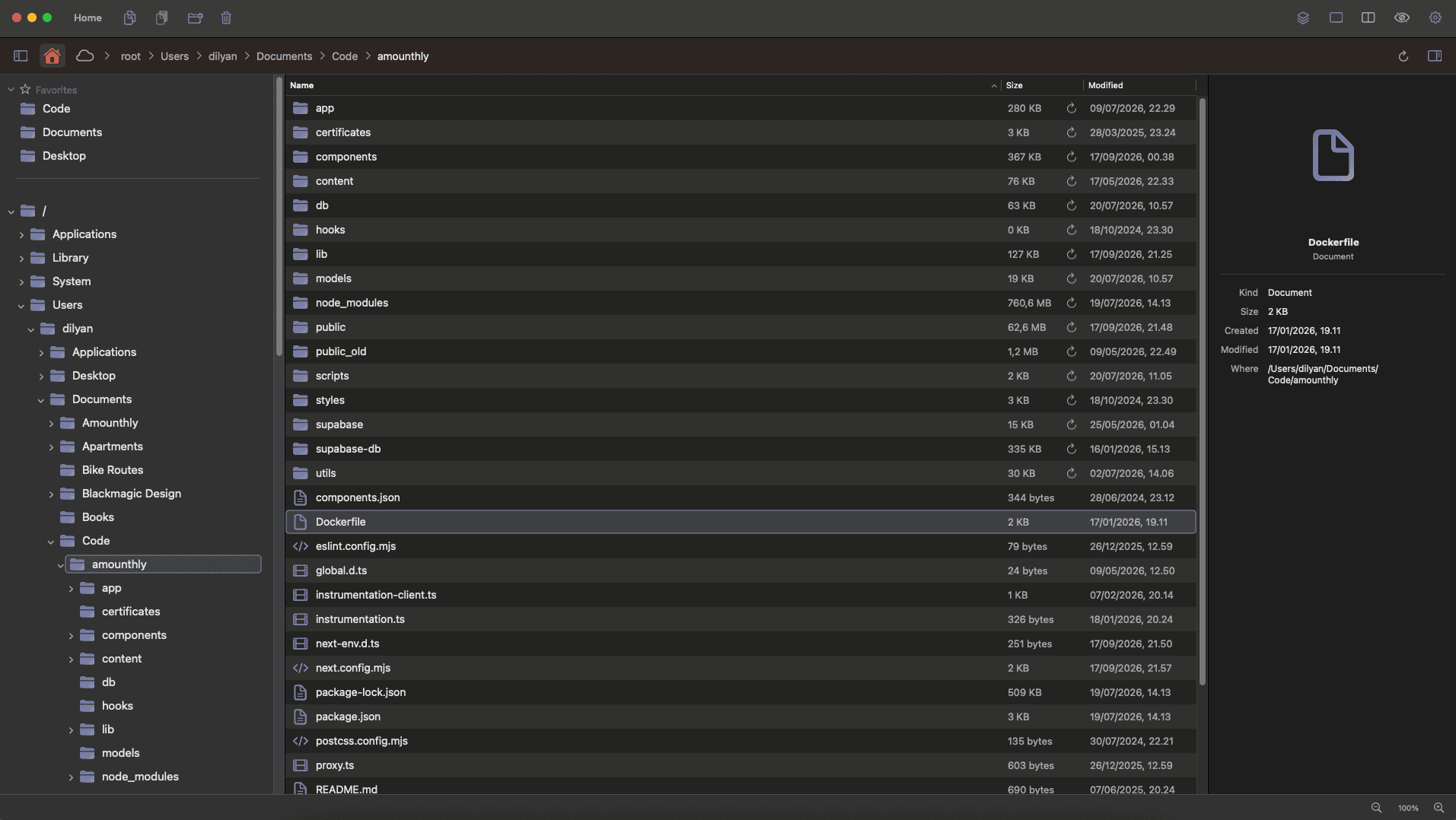 FileBridge with a folder tree view in the sidebar and file details in the right pane