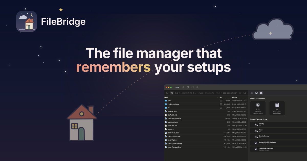 FileBridge screenshot 1